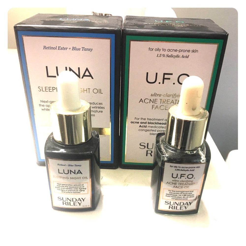 Sunday Riley U.F.O. And Luna Oil Bundle!
